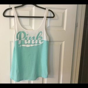 Pink tank top sz S